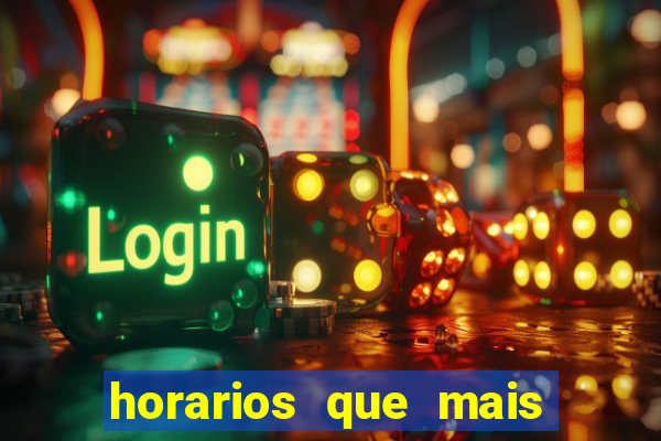 horarios que mais paga fortune tiger