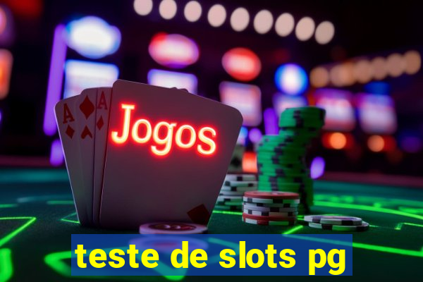 teste de slots pg