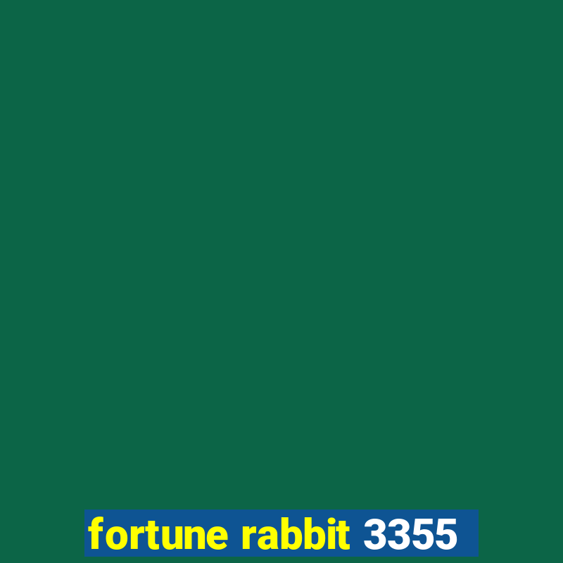 fortune rabbit 3355