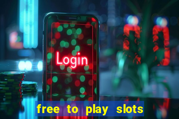 free to play slots no download