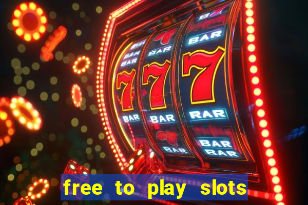 free to play slots no download