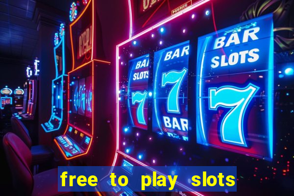 free to play slots no download