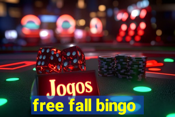 free fall bingo