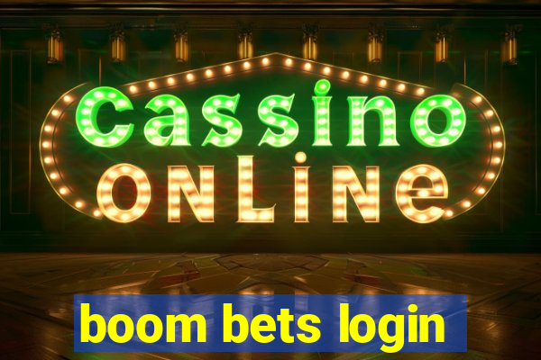 boom bets login