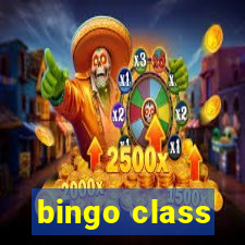 bingo class