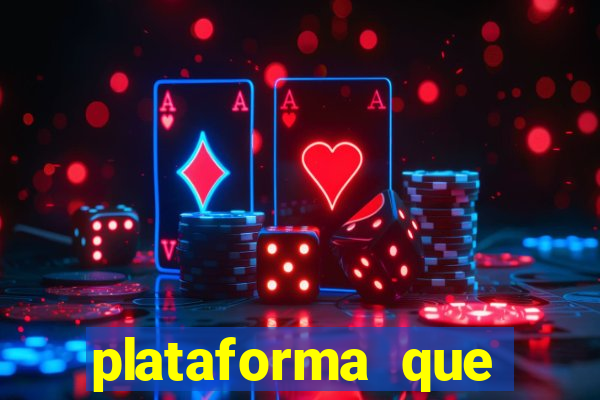 plataforma que ganha bonus