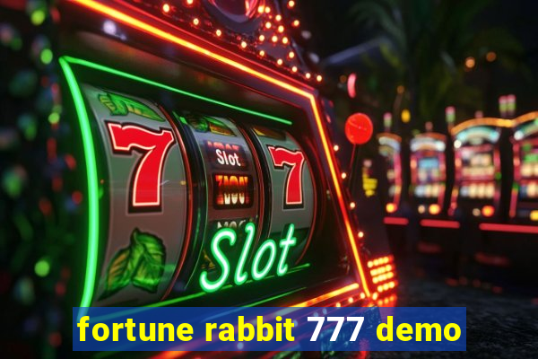 fortune rabbit 777 demo