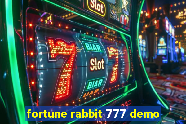 fortune rabbit 777 demo