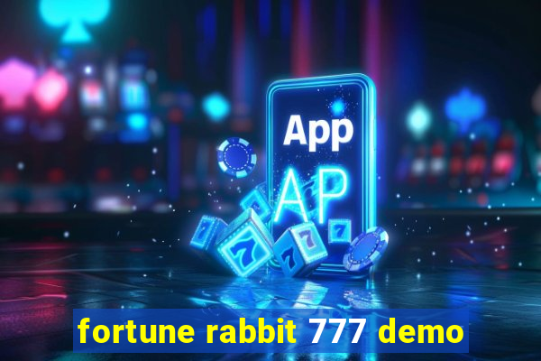 fortune rabbit 777 demo