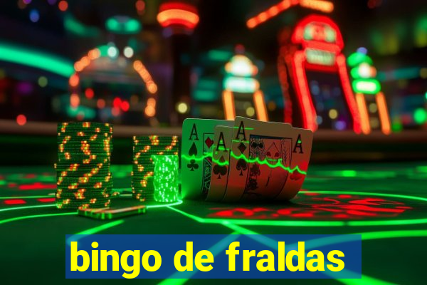 bingo de fraldas