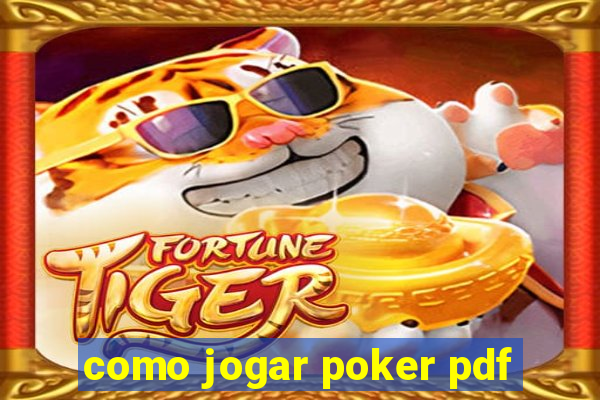 como jogar poker pdf