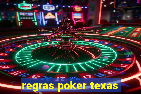 regras poker texas