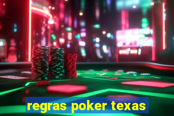 regras poker texas