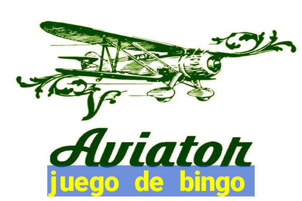 juego de bingo para ganar dinero