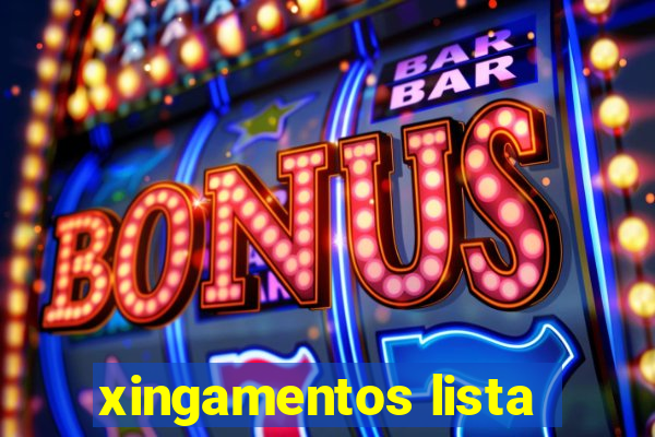 xingamentos lista