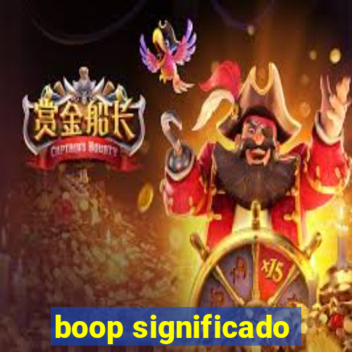 boop significado