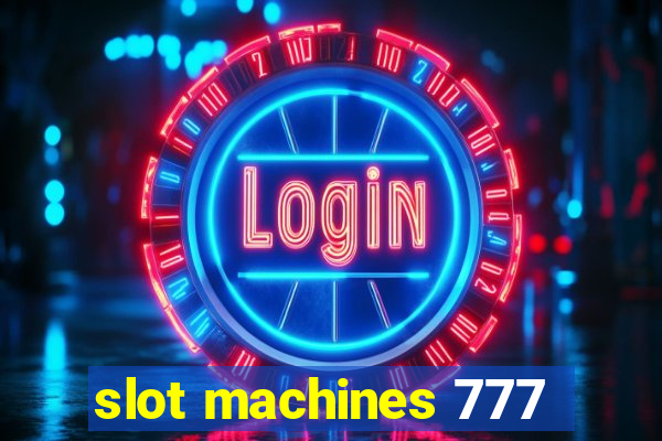 slot machines 777