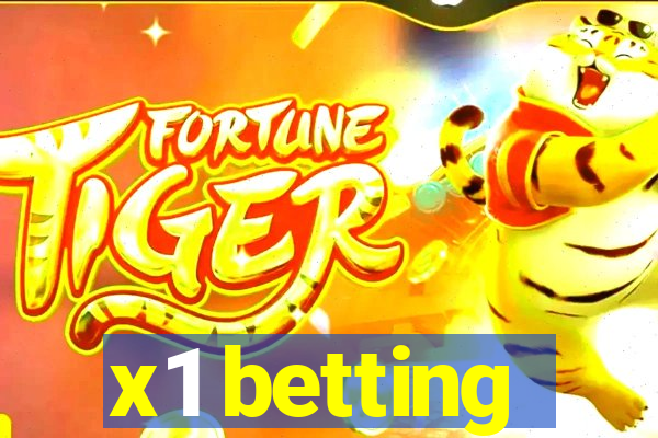 x1 betting