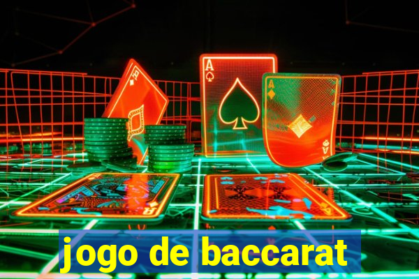 jogo de baccarat