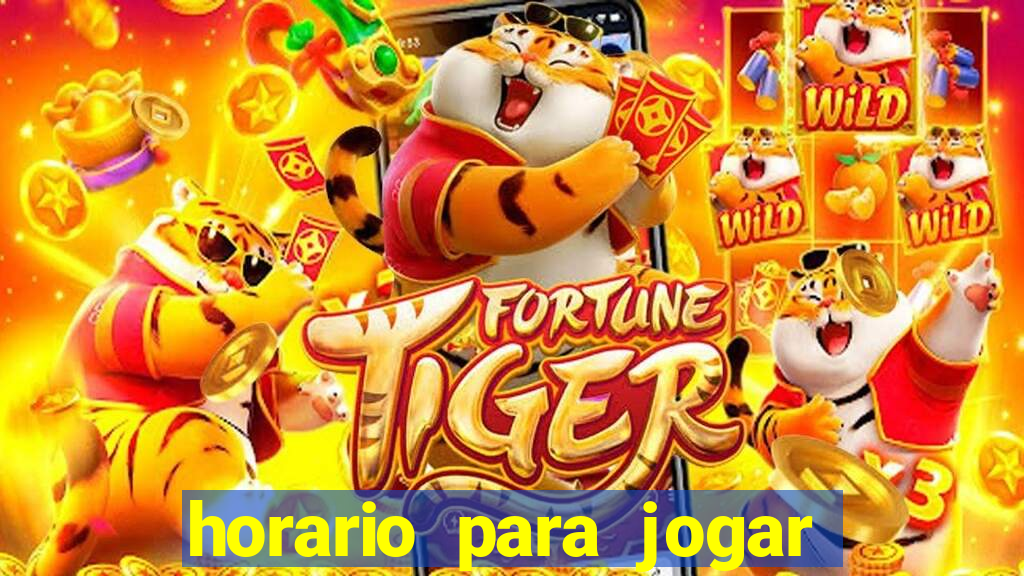 horario para jogar fortune coelho