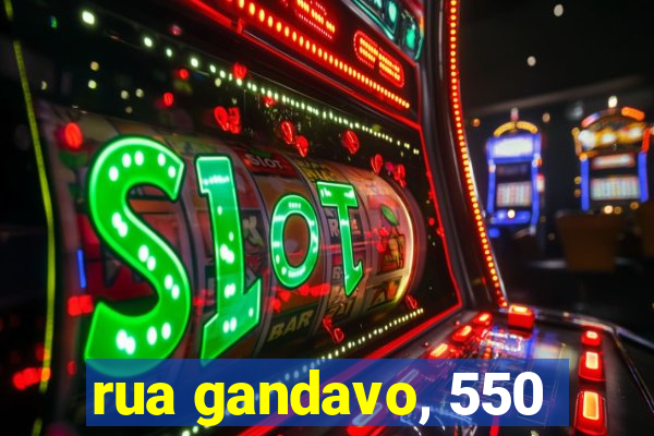 rua gandavo, 550