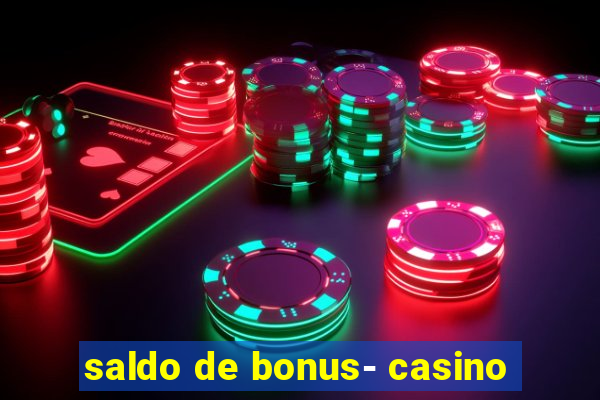 saldo de bonus- casino