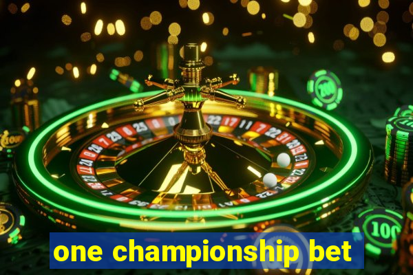 one championship bet