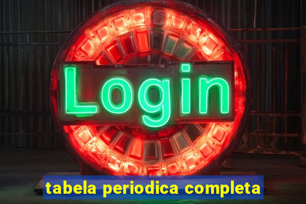 tabela periodica completa