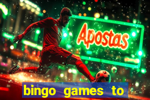 bingo games to play at home