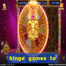 bingo games to play at home