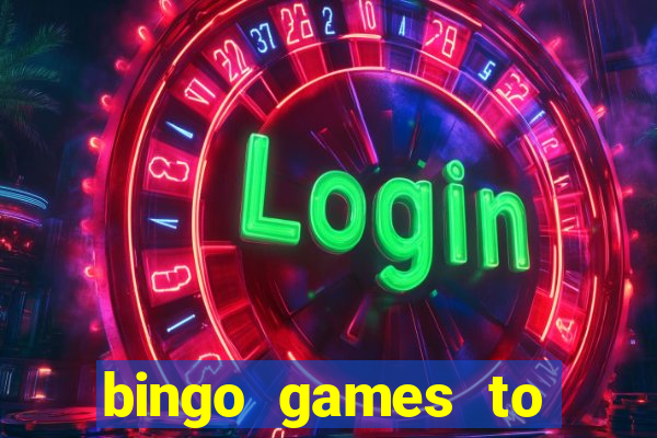 bingo games to play at home