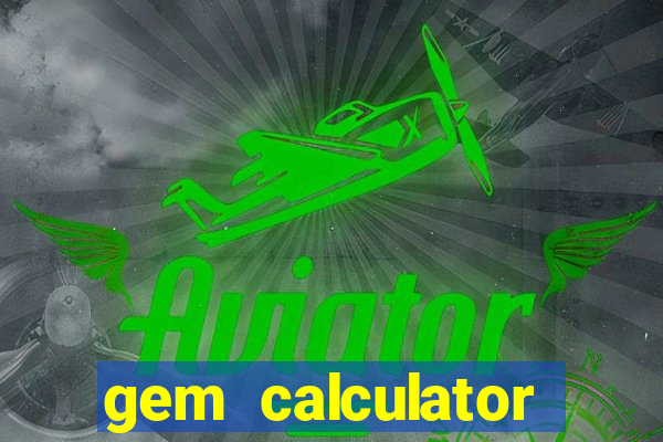 gem calculator diablo immortal