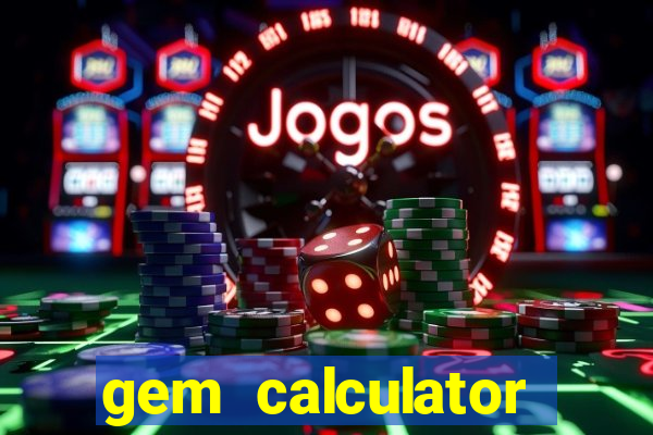 gem calculator diablo immortal