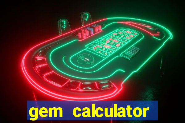 gem calculator diablo immortal