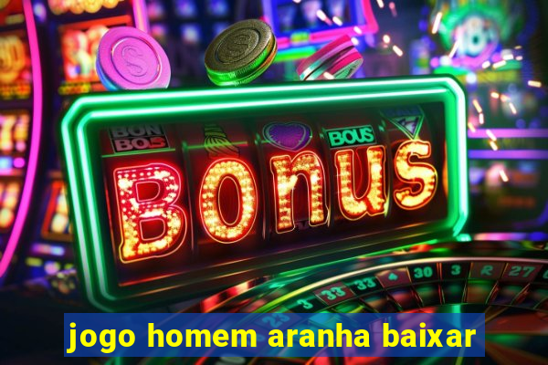 jogo homem aranha baixar