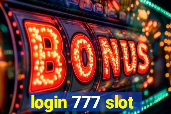 login 777 slot