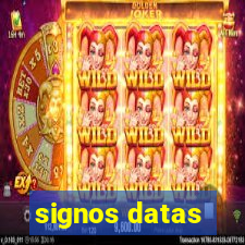 signos datas