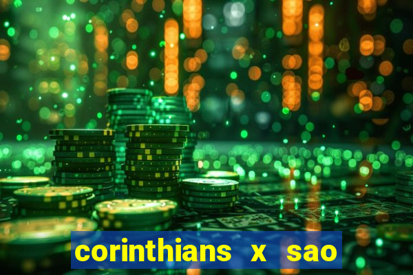 corinthians x sao paulo palpites