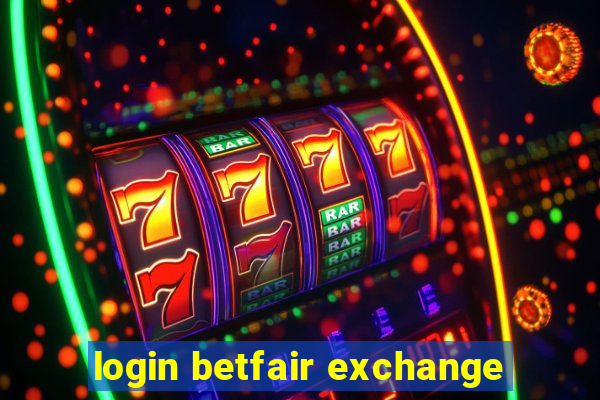 login betfair exchange