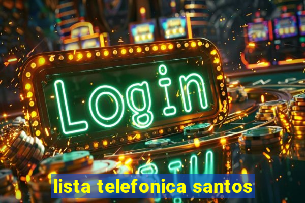 lista telefonica santos