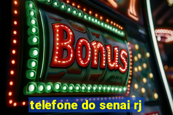 telefone do senai rj