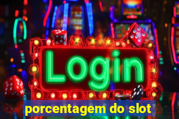 porcentagem do slot