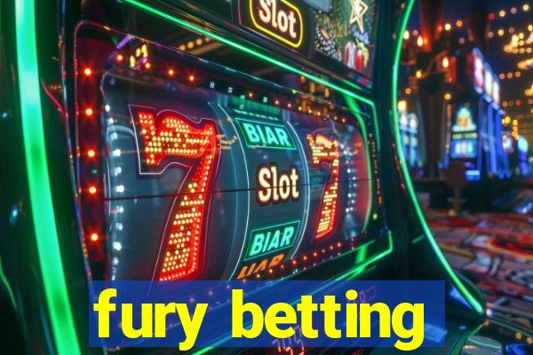 fury betting