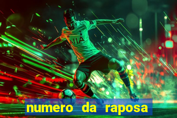 numero da raposa jogo do bicho