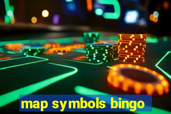 map symbols bingo