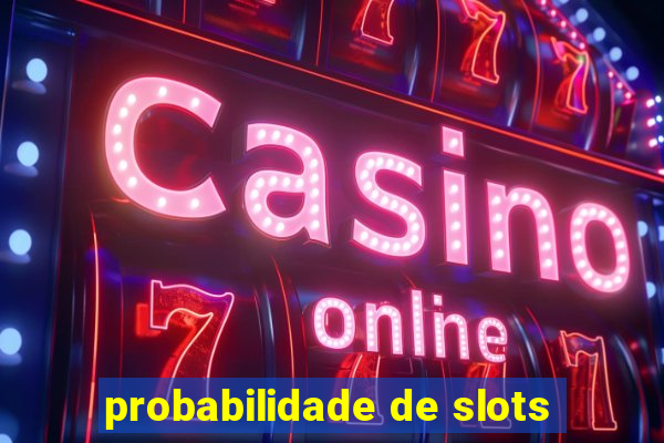 probabilidade de slots