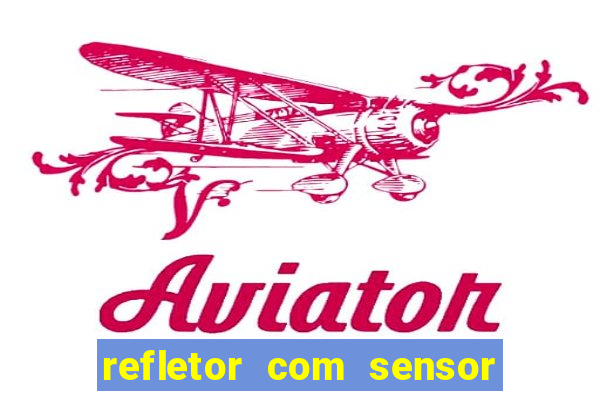 refletor com sensor noturno como instalar