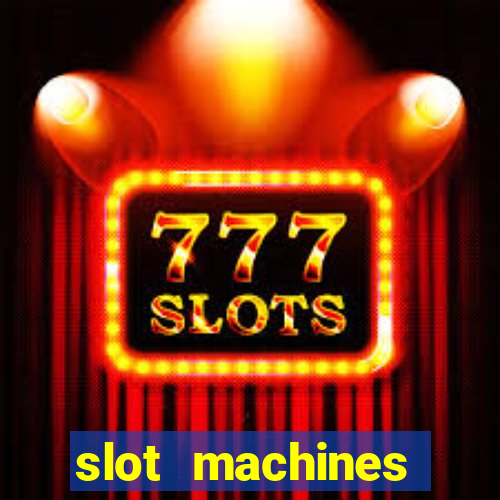 slot machines online gambling