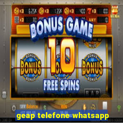 geap telefone whatsapp