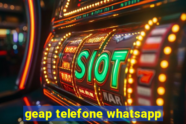 geap telefone whatsapp